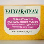 Vaidyaratnam Ayurvedic, Nisakathakadi Kashaya Gulika 100 Tablets